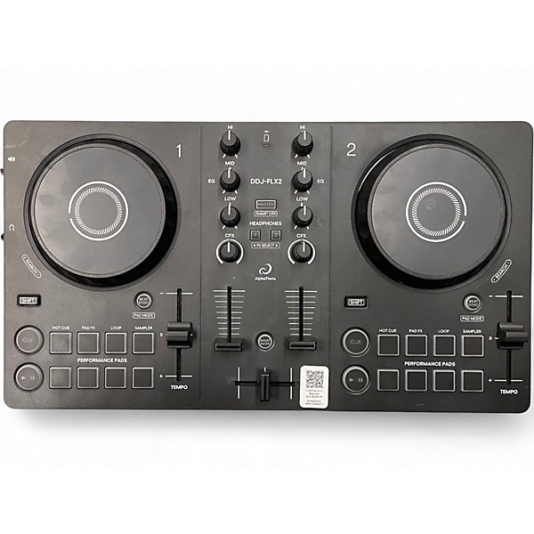 Used AlphaTheta ddj-flx2 DJ Controller