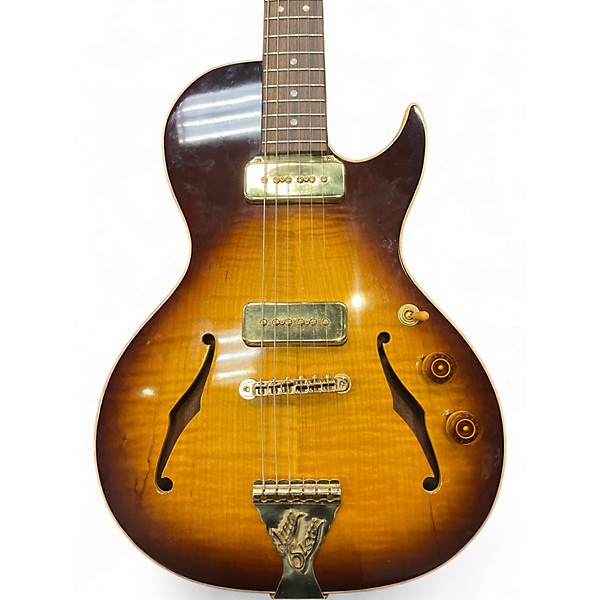 Used 2020s B&g Little Sister Crossroads 2 Color Sunburst Hollow Body Electric Guitar