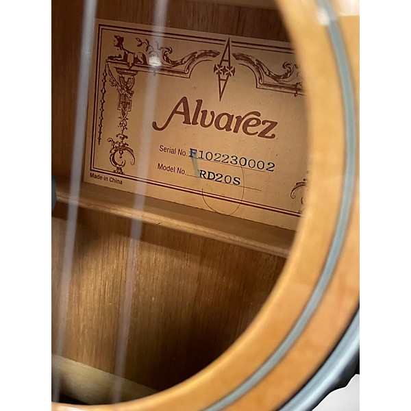 Used Alvarez RD20S Natural Acoustic Guitar