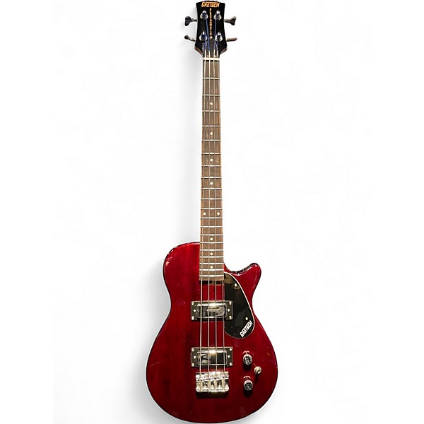 Used 2021 Gretsch Guitars G2220 Electromatic Jr Jet Bass II Walnut Stain Electric Bass Guitar