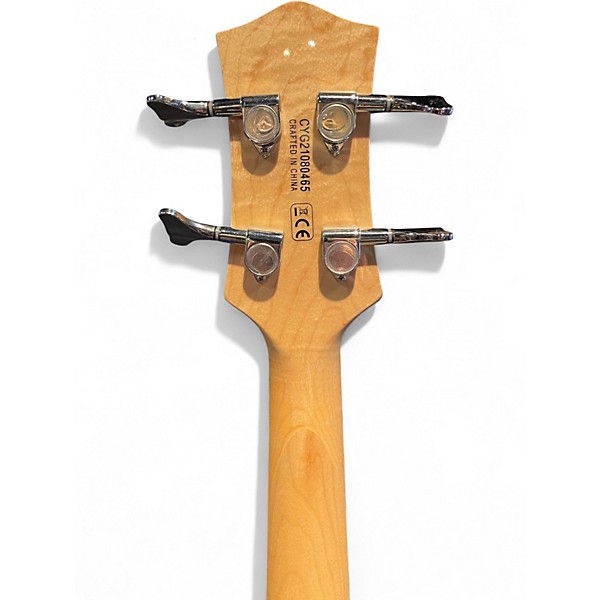 Used 2021 Gretsch Guitars G2220 Electromatic Jr Jet Bass II Walnut Stain Electric Bass Guitar