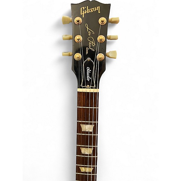 Used Gibson Les Paul Studio Left Handed Wine Red Electric Guitar