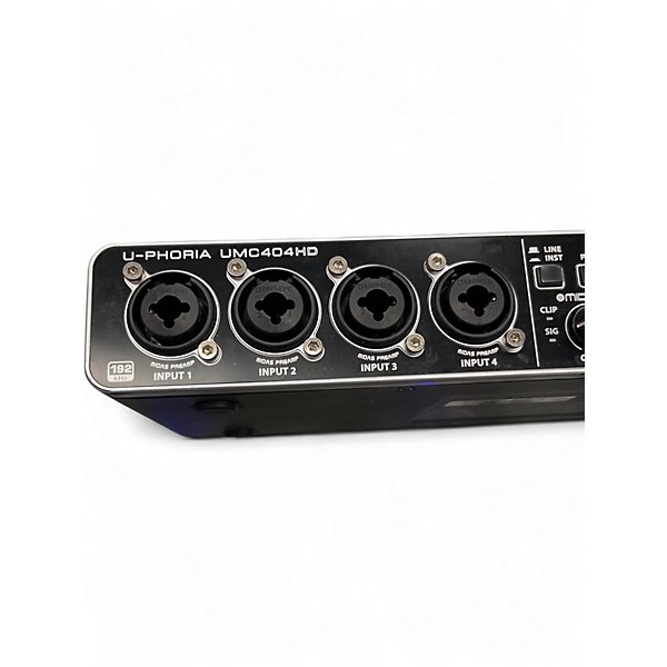 Used Behringer U-Phoria UMC404HD Audio Interface