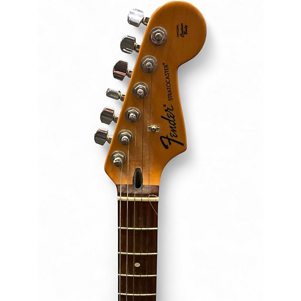 Used Fender Stratocaster Sunburst Solid Body Electric Guitar