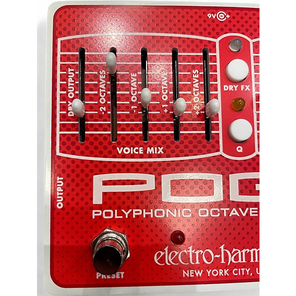Used Electro-Harmonix Pog2 Polyphonic Octave Generator Effect Pedal