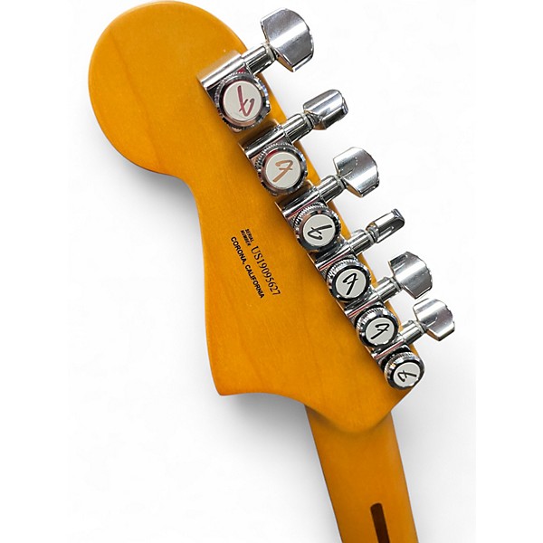 Used Fender American Ultra Jazzmaster COBRA BLUE Solid Body Electric Guitar