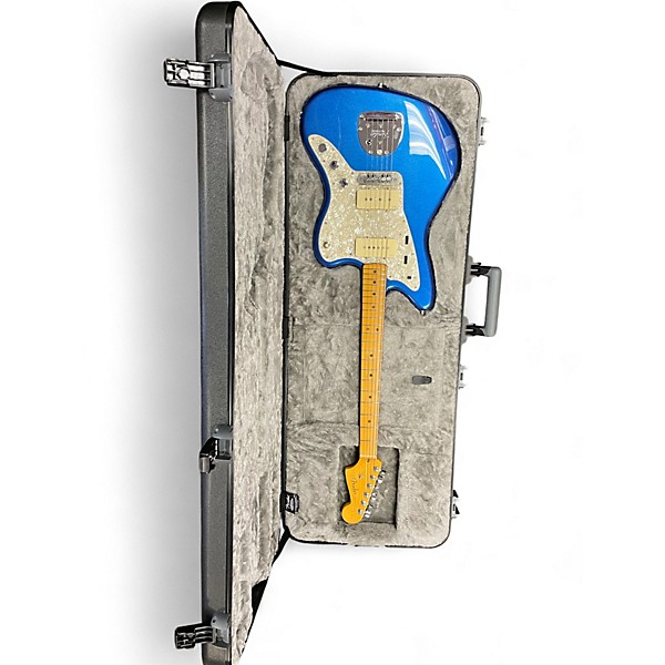 Used Fender American Ultra Jazzmaster COBRA BLUE Solid Body Electric Guitar