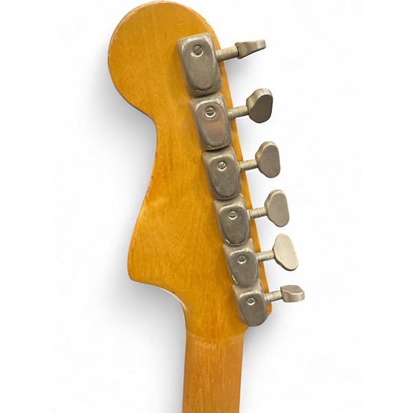 Vintage 1960s Hagstrom III 3 Color Sunburst Solid Body Electric Guitar