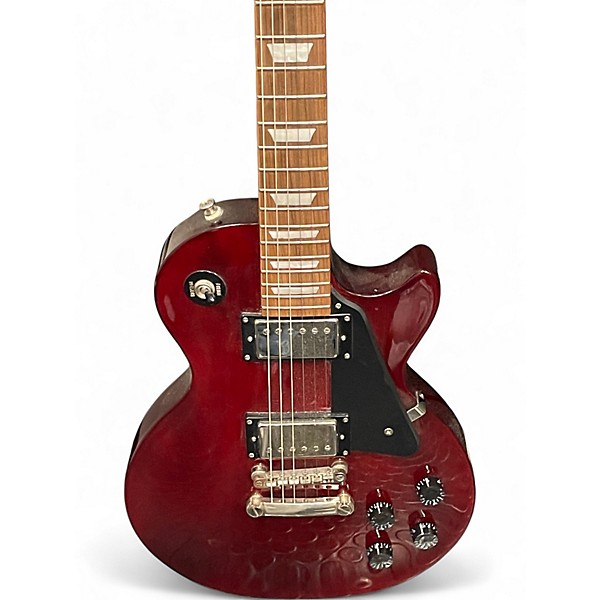 Used Epiphone Les Paul Studio Wine Red Solid Body Electric Guitar