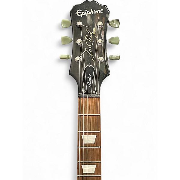 Used Epiphone Les Paul Studio Wine Red Solid Body Electric Guitar