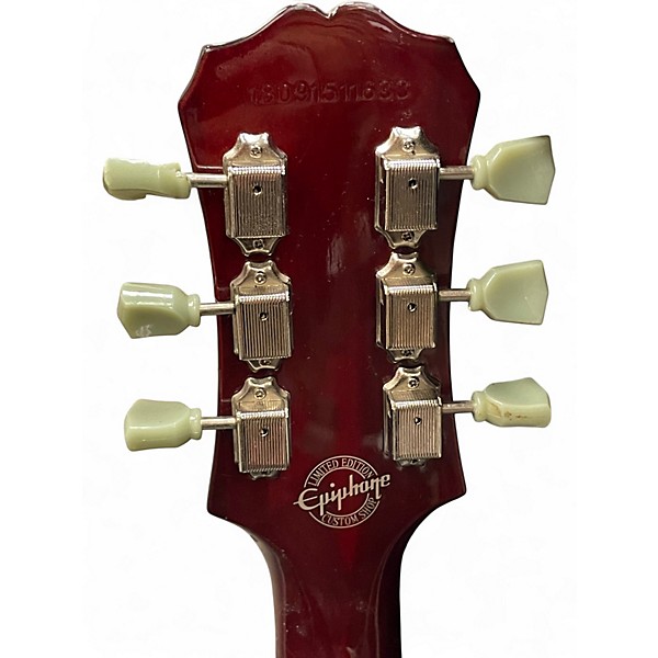 Used Epiphone Les Paul Studio Wine Red Solid Body Electric Guitar