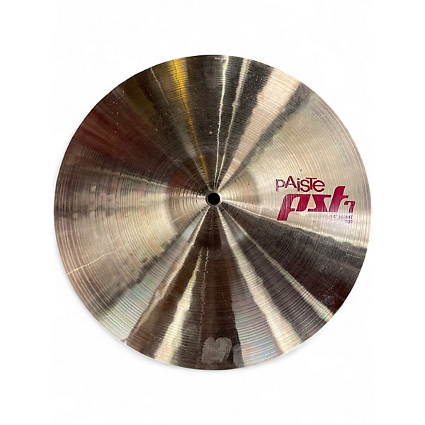 Used Paiste 14in PST7 Hi Hat Pair Cymbal