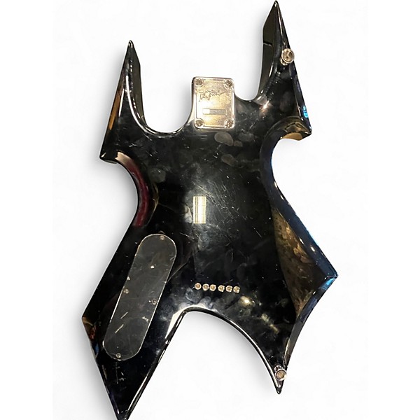 Used B.C. Rich Trace Warbeast Black Solid Body Electric Guitar