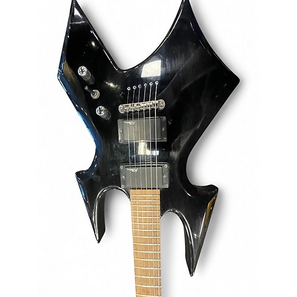 Used B.C. Rich Warbeast Black Solid Body Electric Guitar