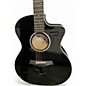 Used Taylor 214CE BLACK PLUS Black Acoustic Electric Guitar