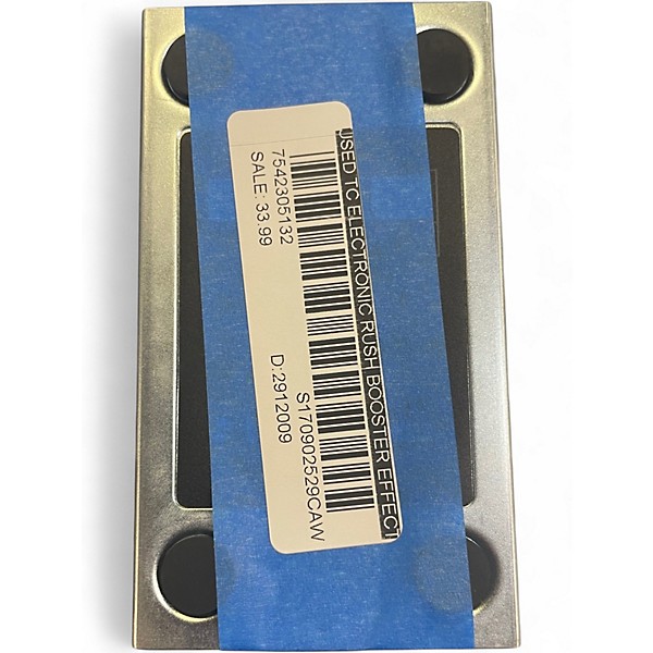 Used TC Electronic Rush Booster Effect Pedal