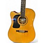 Used 2015 Washburn D10SCELH Natural Acoustic Guitar