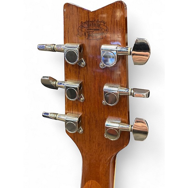 Used 2015 Washburn D10SCELH Natural Acoustic Guitar