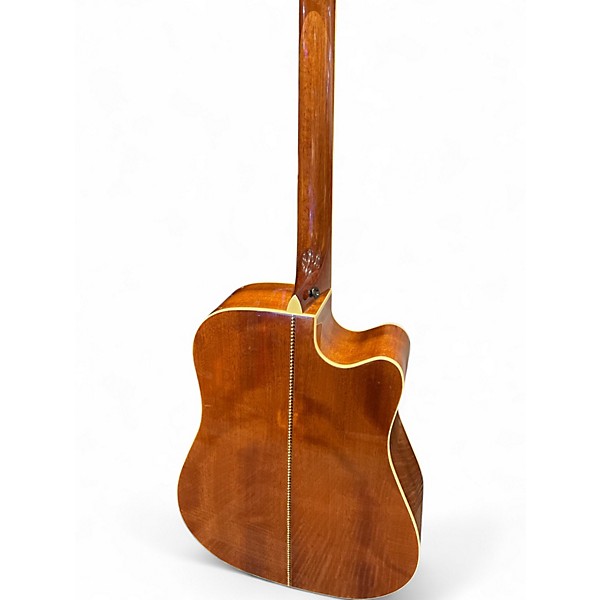 Used 2015 Washburn D10SCELH Natural Acoustic Guitar