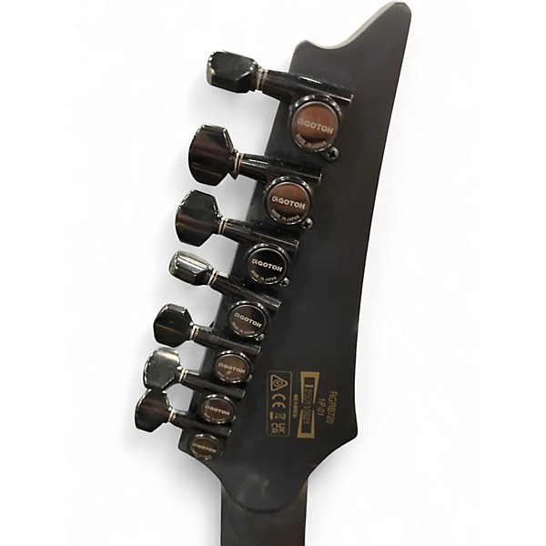 Used Ibanez RGRB720 Satin Black Solid Body Electric Guitar