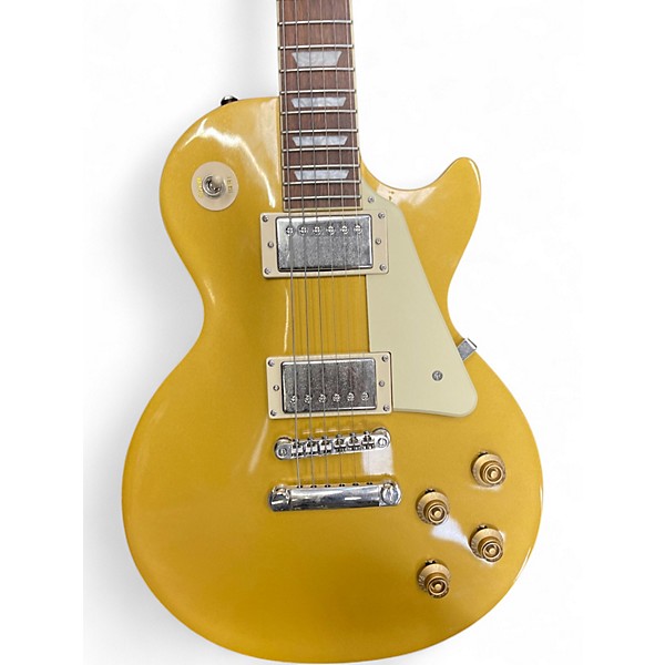 Used Epiphone Les Paul Standard Goldtop Solid Body Electric Guitar