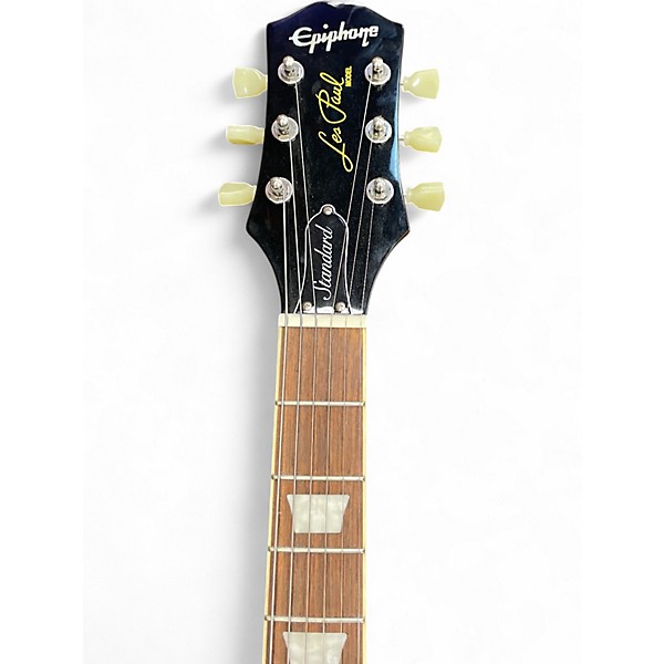 Used Epiphone Les Paul Standard Goldtop Solid Body Electric Guitar