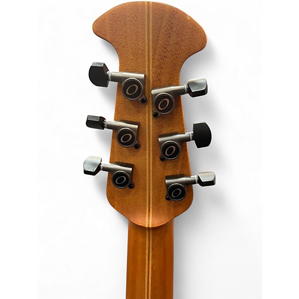 Used Ovation 2771AX-5 Balladeer Black Acoustic Electric Guitar