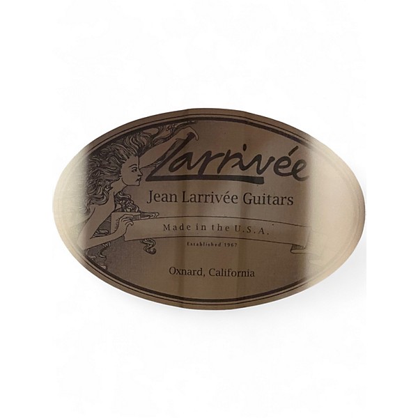 Used Larrivee l-40re Natural Acoustic Electric Guitar