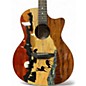 Used Luna vista deer deer Acoustic Electric Guitar