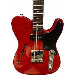 Used 2025 Fender CUSTOM SHOP F24 LTD P90 Trans Crimson Red Solid Body Electric Guitar