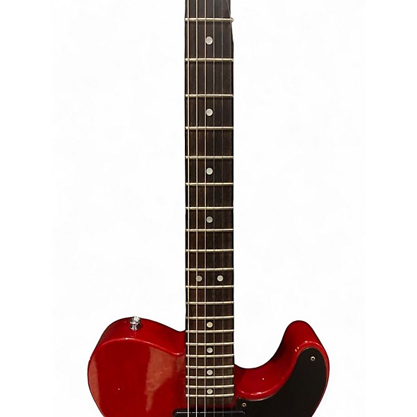 Used 2025 Fender CUSTOM SHOP F24 LTD P90 Trans Crimson Red Solid Body Electric Guitar