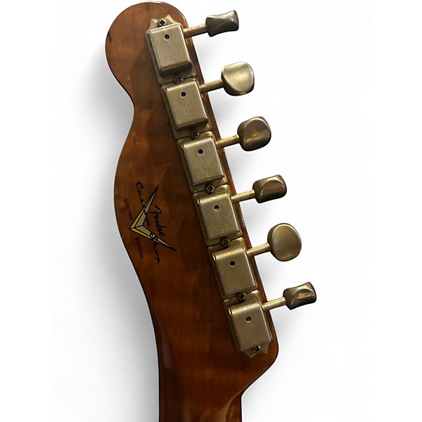 Used 2025 Fender CUSTOM SHOP F24 LTD P90 Trans Crimson Red Solid Body Electric Guitar