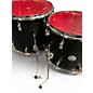 Used PDP by DW 6 Piece Concept Maple Shell Pack Black Drum Kit