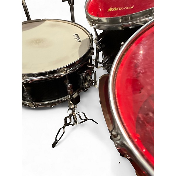 Used PDP by DW 6 Piece Concept Maple Shell Pack Black Drum Kit