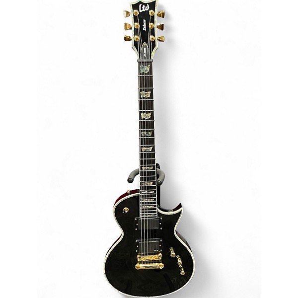 Used ESP LTD EC1000 Black Solid Body Electric Guitar