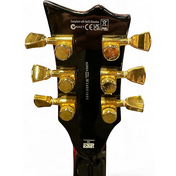 Used ESP LTD EC1000 Black Solid Body Electric Guitar