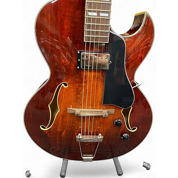 Used Eastman AR371CE Tobacco Burst Hollow Body Electric Guitar