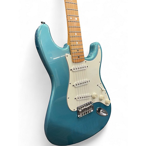 Vintage 1995 Fender Stratocaster Ocean Turquoise Solid Body Electric Guitar