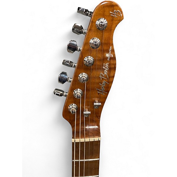 Used Harley Benton fusion T Natural Solid Body Electric Guitar