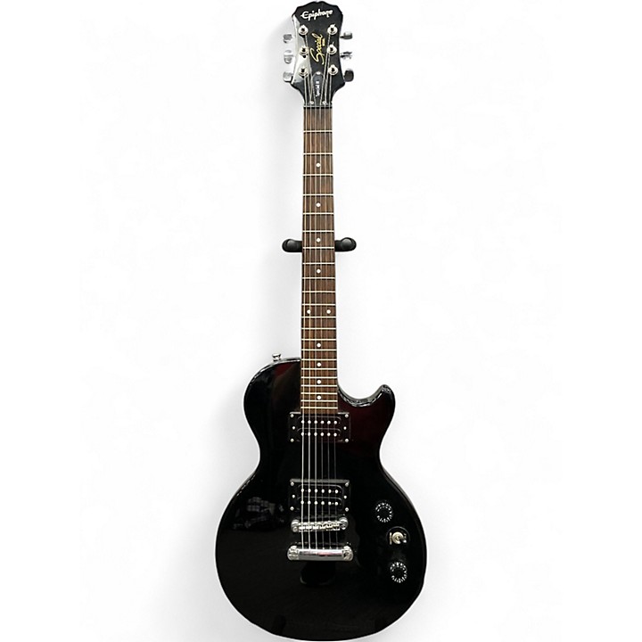 Used Epiphone Les Paul Special II Black Solid Body Electric Guitar