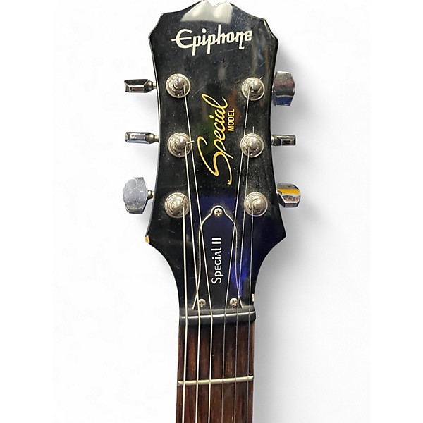 Used Epiphone Les Paul Special II Black Solid Body Electric Guitar
