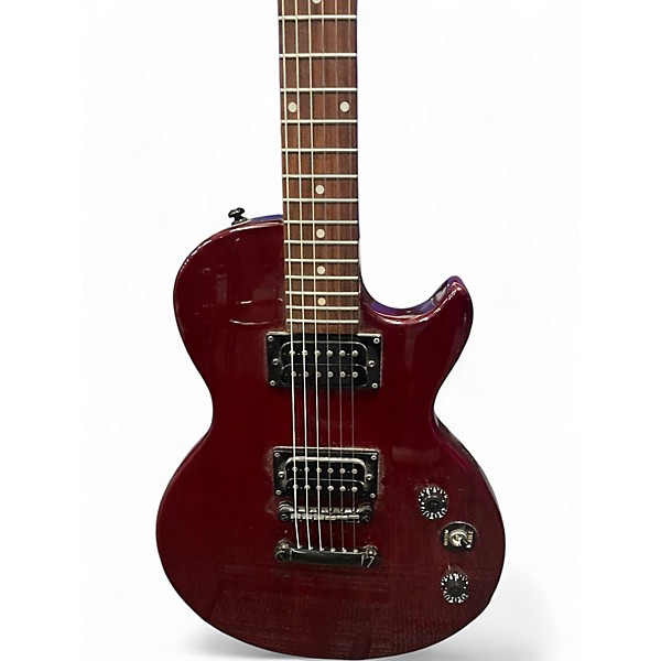 Used Epiphone Les Paul Special II Chrome Red Solid Body Electric Guitar