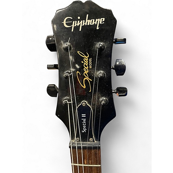 Used Epiphone Les Paul Special II Chrome Red Solid Body Electric Guitar