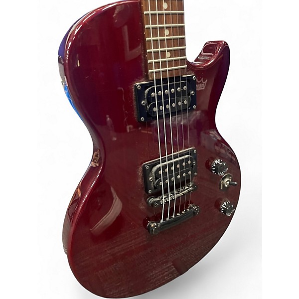 Used Epiphone Les Paul Special II Chrome Red Solid Body Electric Guitar