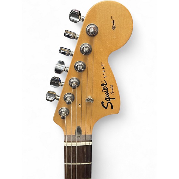 Used Squier Affinity Stratocaster Blue Solid Body Electric Guitar