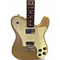 Used 2019 Fender Chris Shiflett Telecaster Deluxe Shoreline Gold Solid Body Electric Guitar