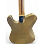 Used 2019 Fender Chris Shiflett Telecaster Deluxe Shoreline Gold Solid Body Electric Guitar