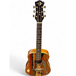 Used Luna Safari Vista Stallion Koa Acoustic Electric Guitar