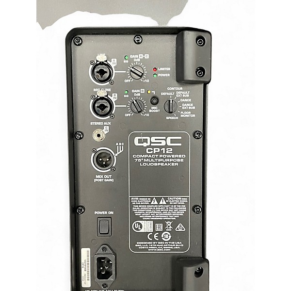 Used QSC CP12 Powered Speaker