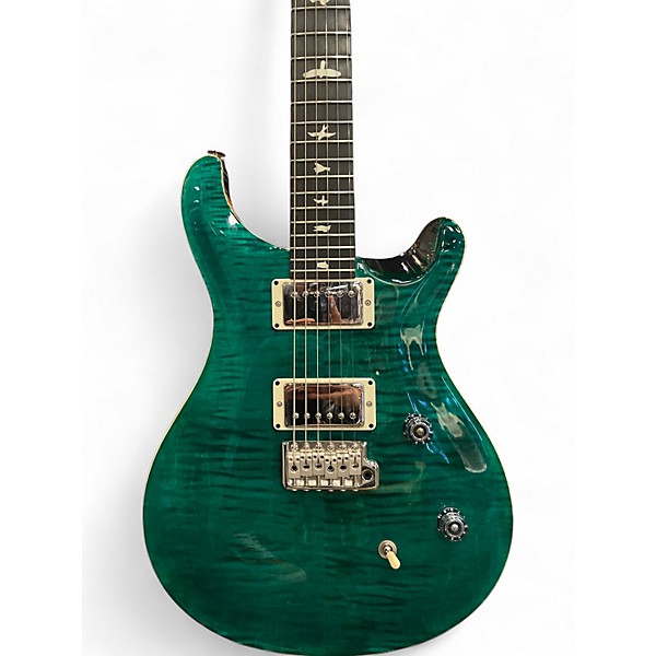 Used PRS CE24 Turquoise Solid Body Electric Guitar